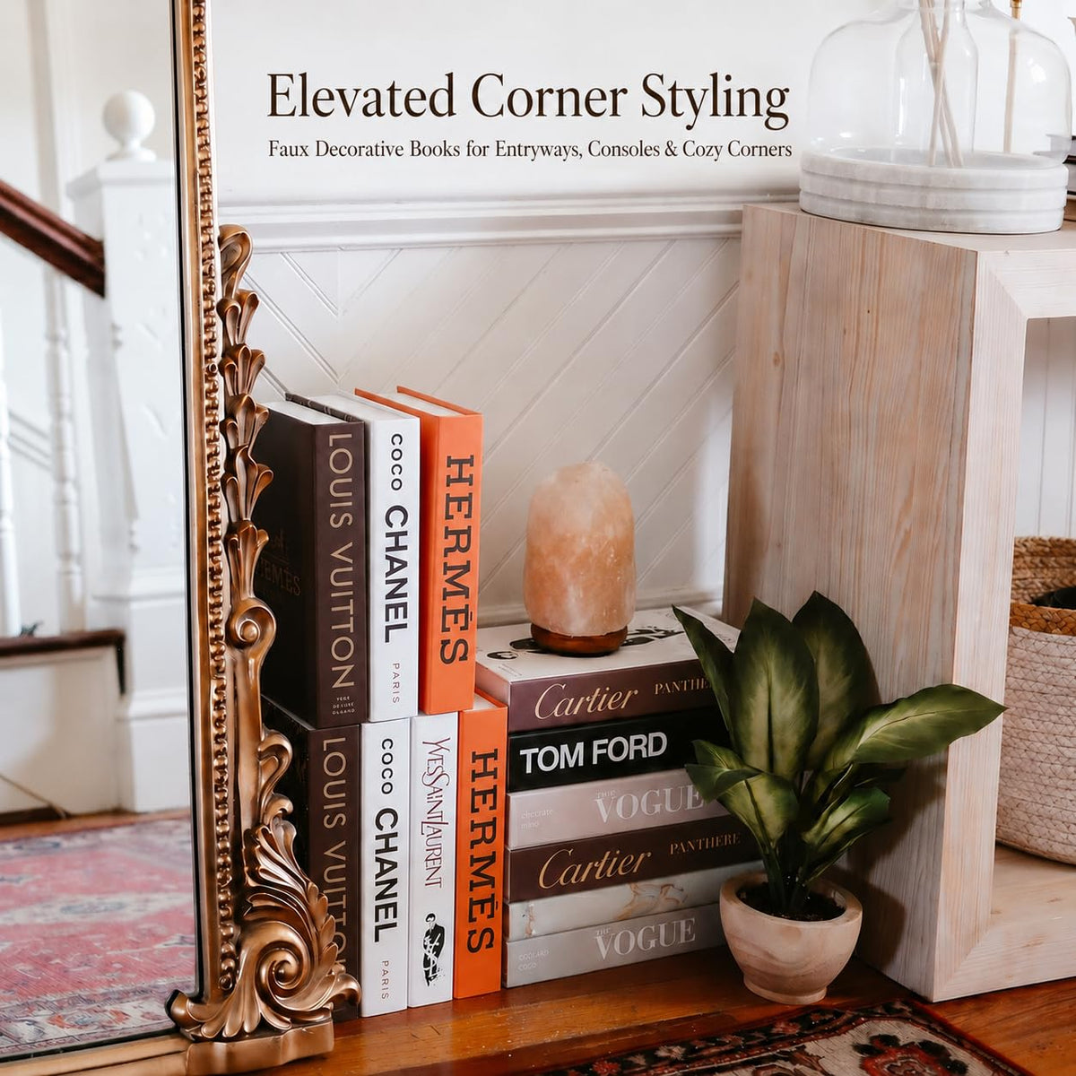 Glam decorative book set — PT04
