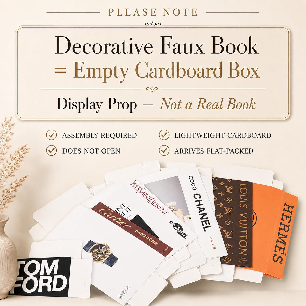 Suite decorative book set — PT02