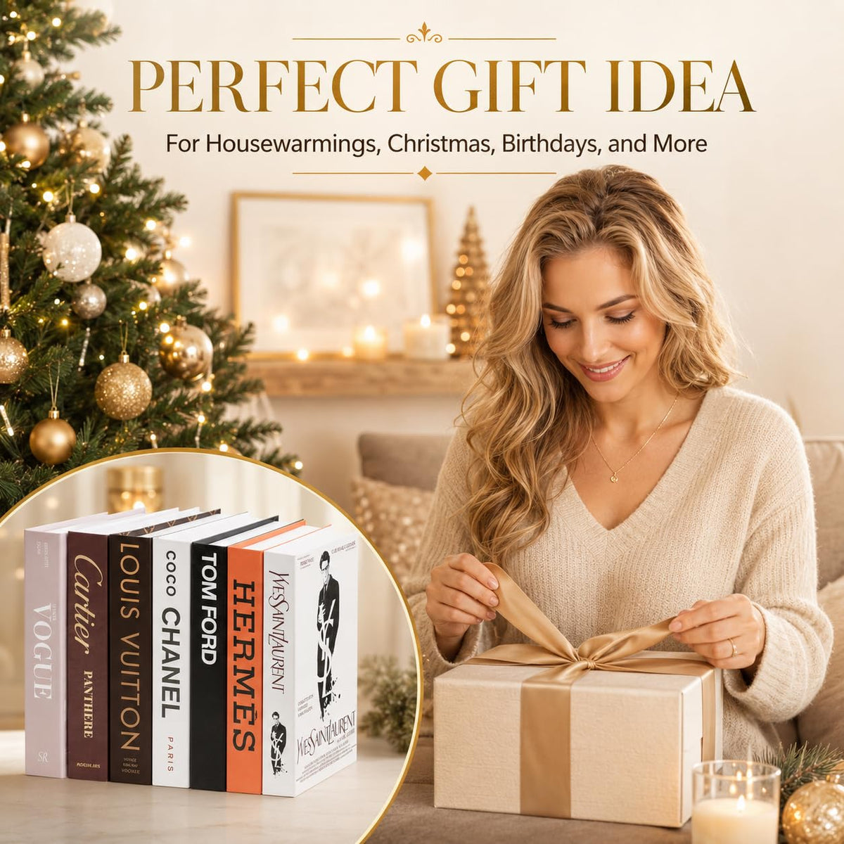 Suite decorative book set — PT08