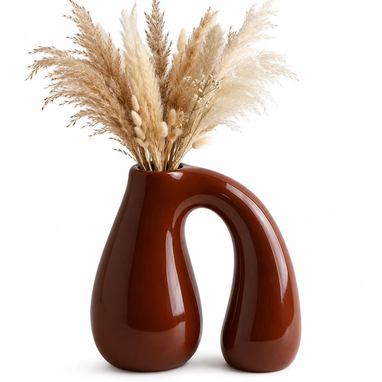 Brown Ceramic Vase